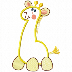 Giraffe Embroidery Design 9 Giraffe Embroidery Design 9